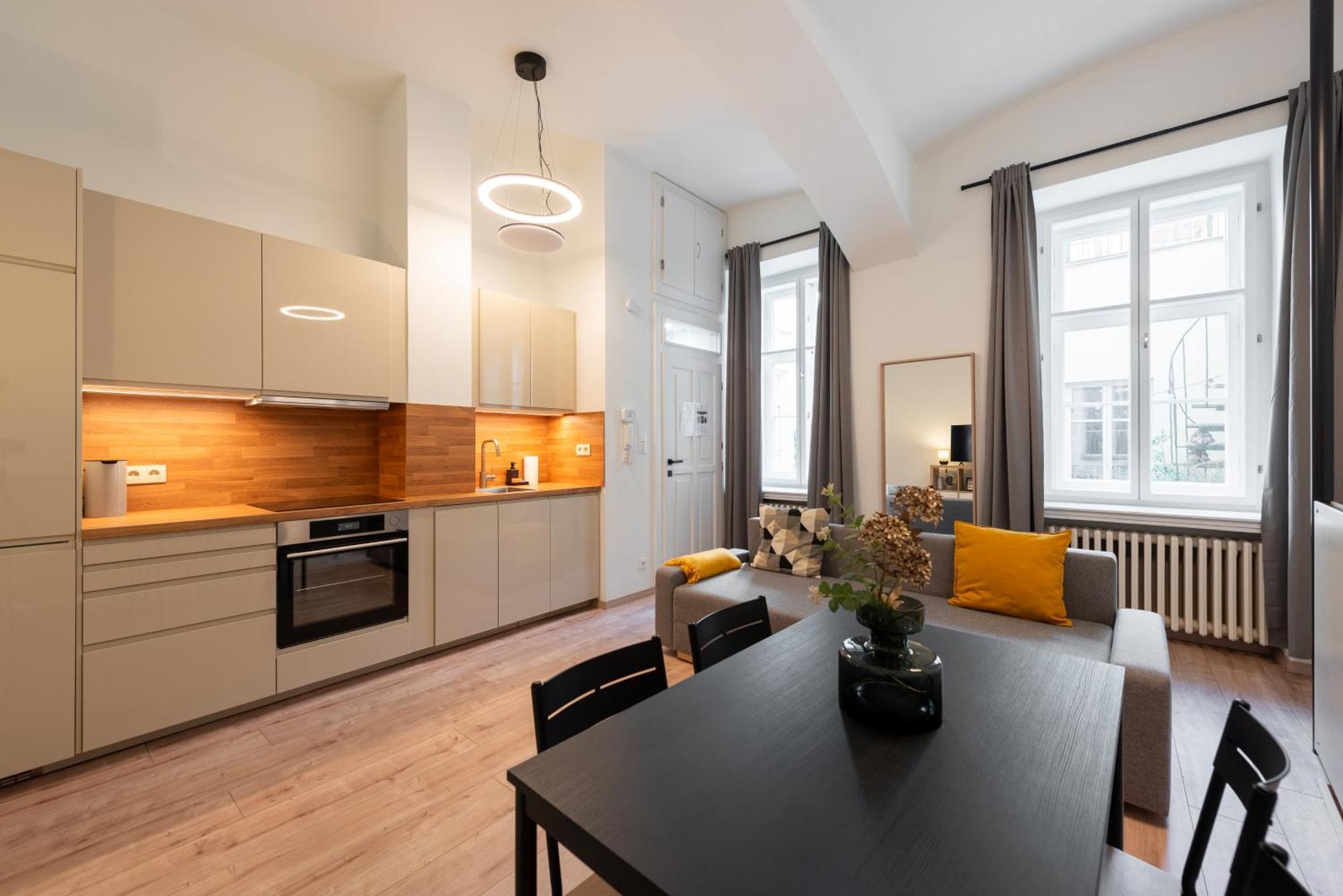 Eclectic And Design Duplex In Prague Lägenhet Exteriör bild