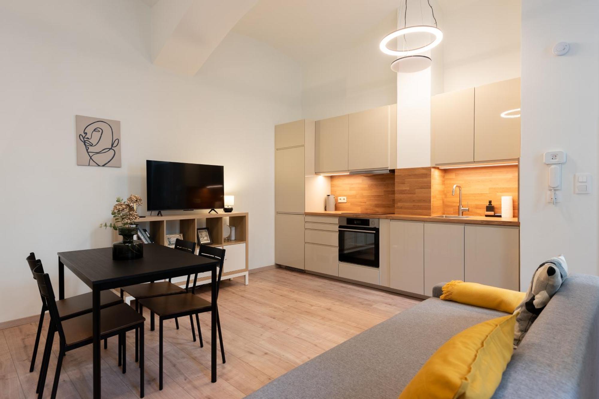 Eclectic And Design Duplex In Prague Lägenhet Exteriör bild